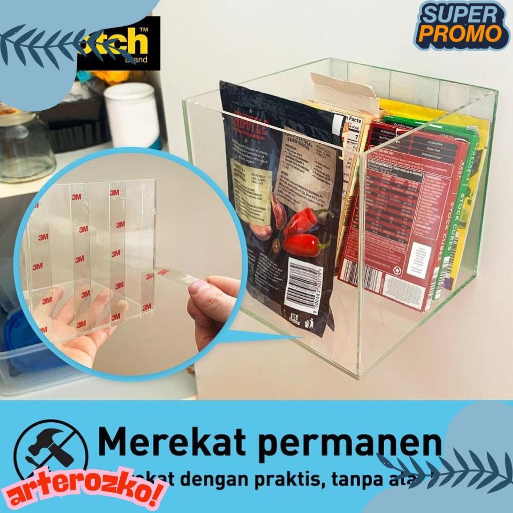 

3M Scotch Double Sided-Mounting Tape, Menahan Hingga 3.3Kg, 1 Pc, Transparan, Untuk Pengunaan Dalam Ruangan Flash Sale! Diskon Hingga 70%