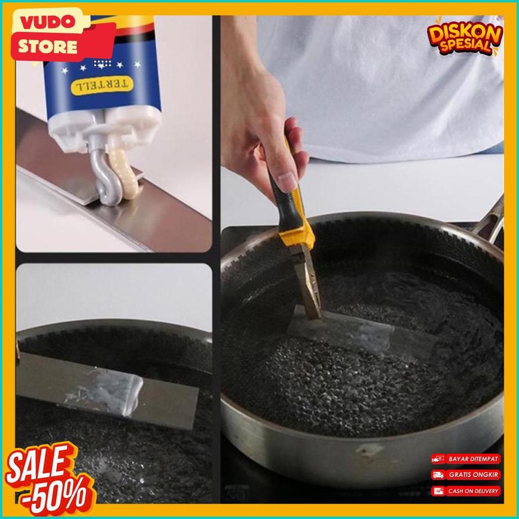 

100G Untuk Reparasi Mobil / Rumah (Lem Besi Kayu Kaca Plastik Karet Metal)Lem Perekat Super Pasta Perbaikan Metal Casting Glue Terlaris! Produk Ini Banyak Dicari