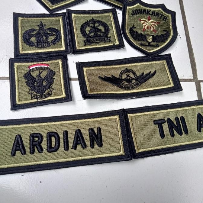 new  Bordir Brivet Pdl TNI Terbaru