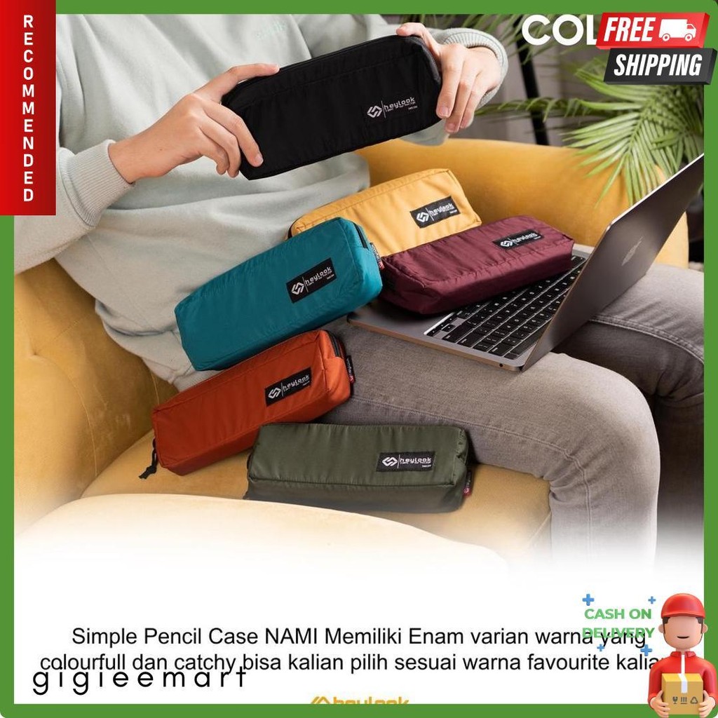 

Heylook Official - Tempat Pensil Nami Kotak Pensil Simple Pencil Case Kostak Anak Atk Sekolah Kuliah Kantor Kerja Terlengkap Dan Termurah