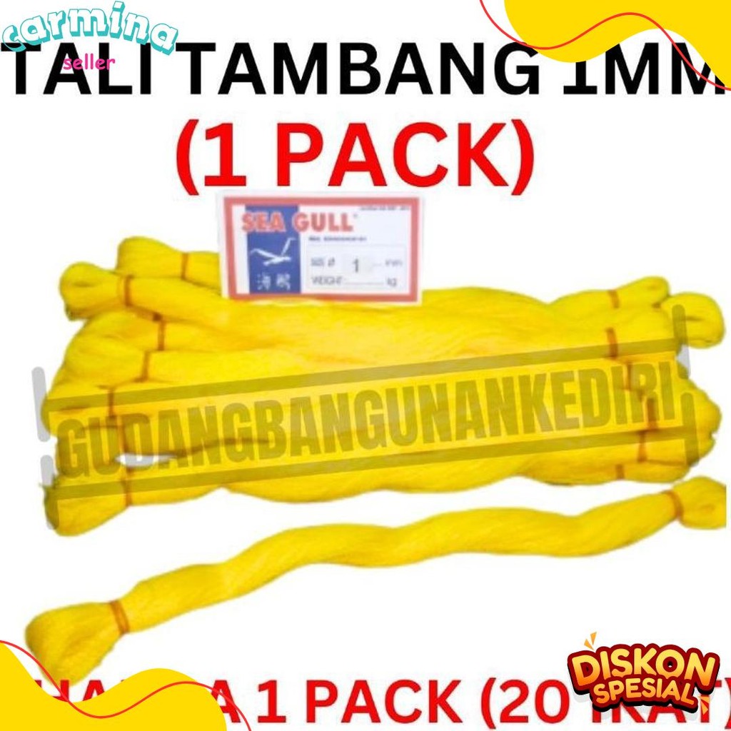 

[1 Pack] Tali Tambang 1Mm 1 Pack 20Pcs Ikat / Tali Tampar 1Mm / Tampar Plastik Buat Pasang Keramik / Benang Pondasi Rumah Seagull Sea Gull 20 Ikat 1 Pack 1Pack Flash Sale! Diskon Hingga 70%