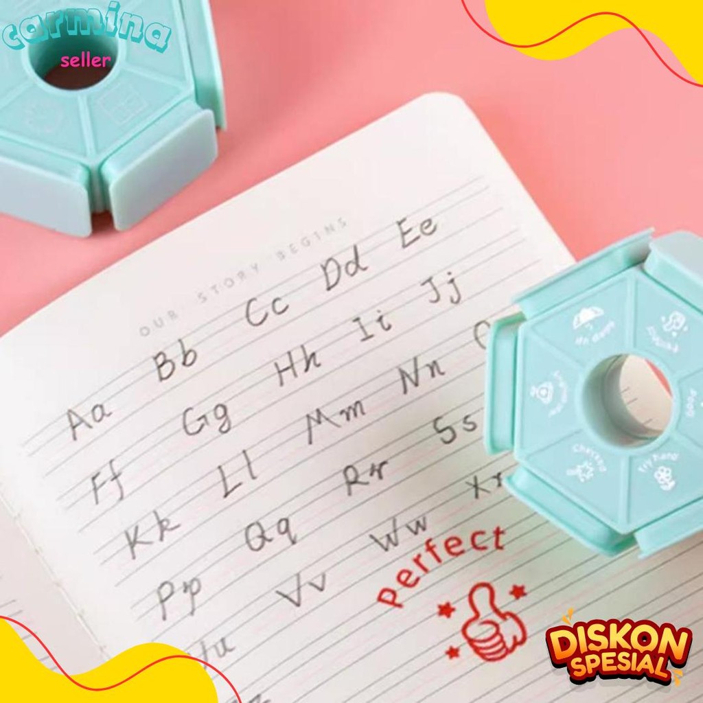 

Stempel Guru Penilaian Bahasa Inggris Teacher Stamp Rewards Sd Tk Anak 6 In 1 Flash Sale! Diskon Hingga 70%