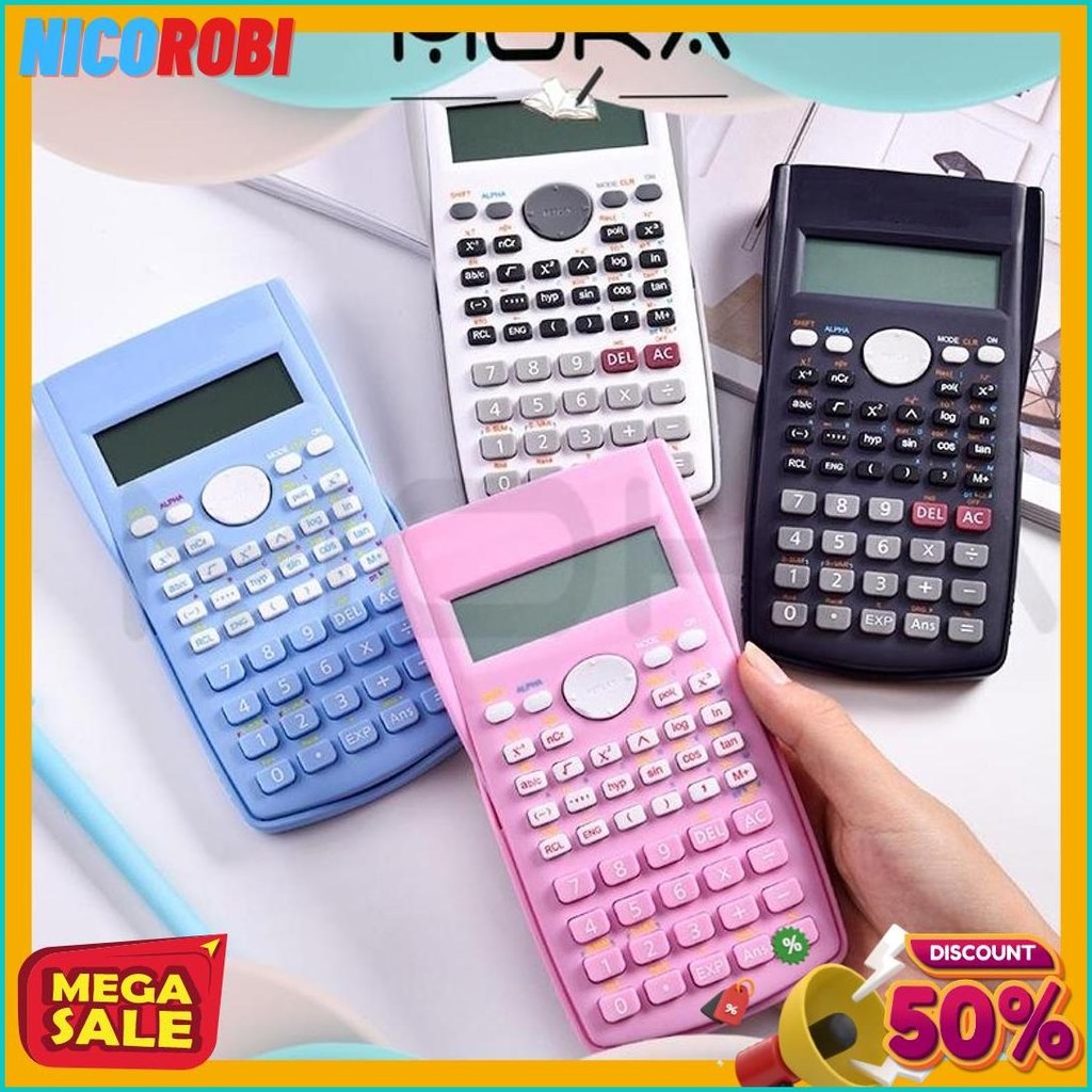 

Moka Scientific Kalkulator / Alat Hitung / Kalkulator Ilmiah Mks04 Diskon
