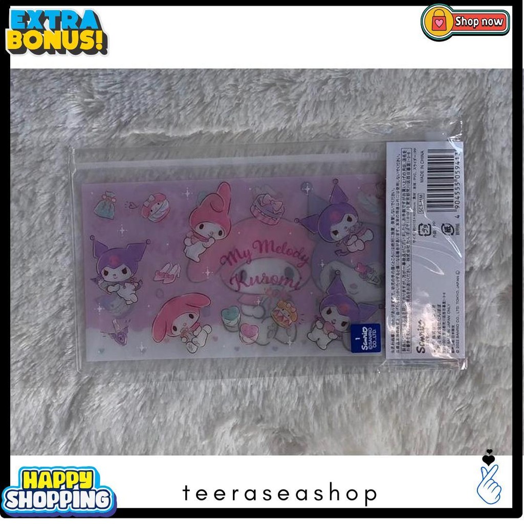 

Slider Pouch My Melody Dan Kuromi Hangyodon Cinnamoroll Sanrio Characters Sanrio Original Japan Flash Sale! Diskon Hingga 70%