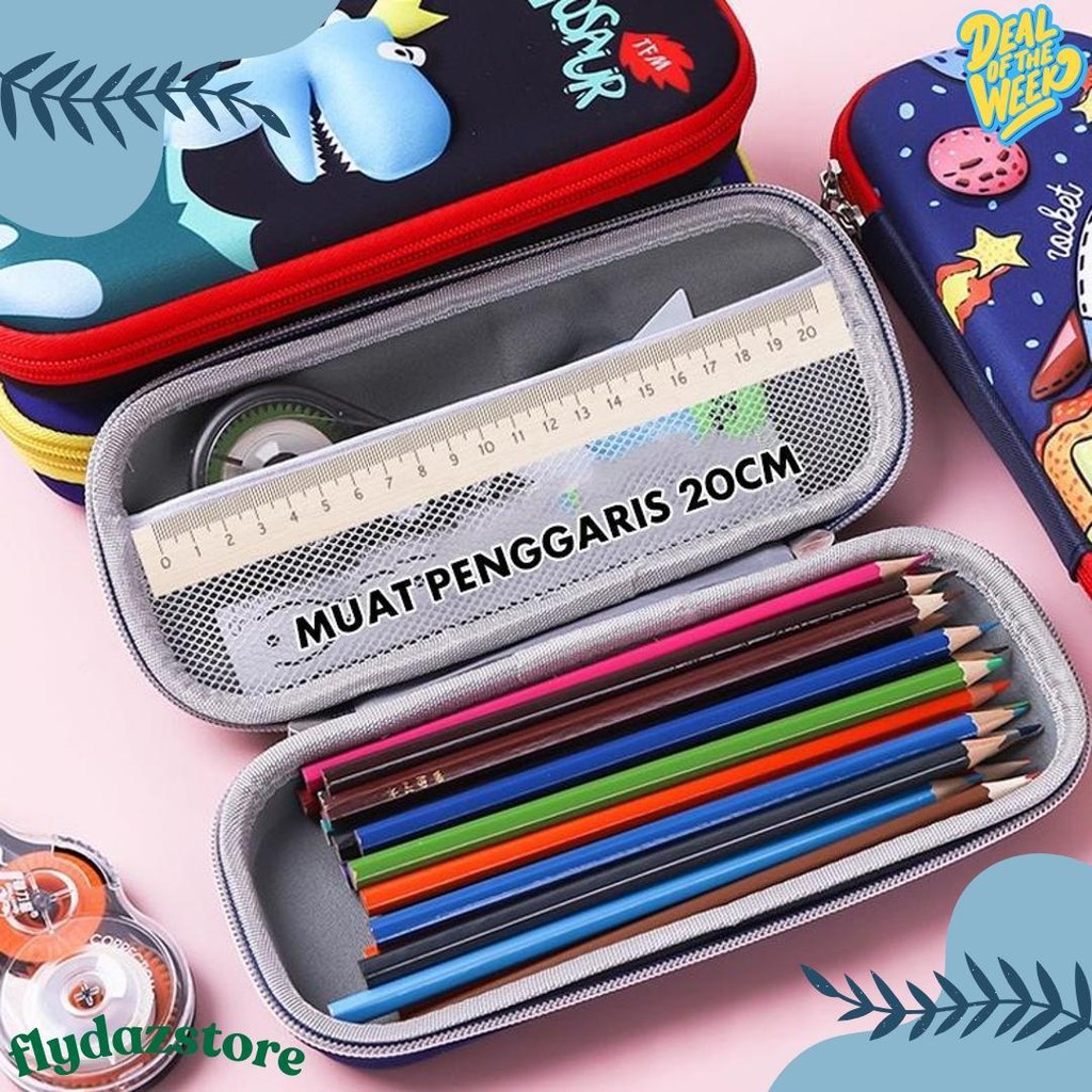 

Hoptech- Aimilo Tempat Pensil 3D Anak Kartun Stationery Kotak Pensil Alat Tulis Perlengkapan Sekolah Terlaris! Produk Ini Banyak Dicari