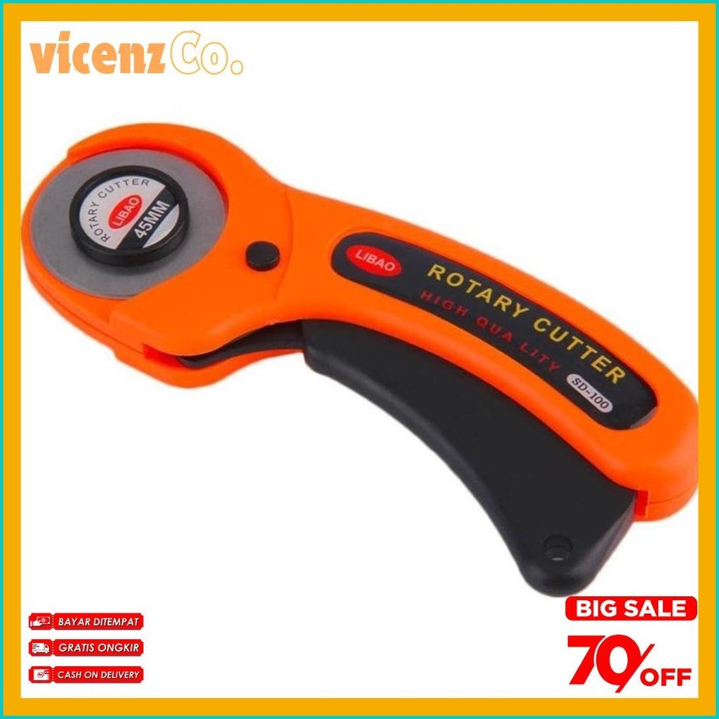 

Rotary Cutter 45Mm / Refill Cutter/ Alat Gunting Potong Bahan Kain Alat Potong Terlaris! Produk Ini Banyak Dicari