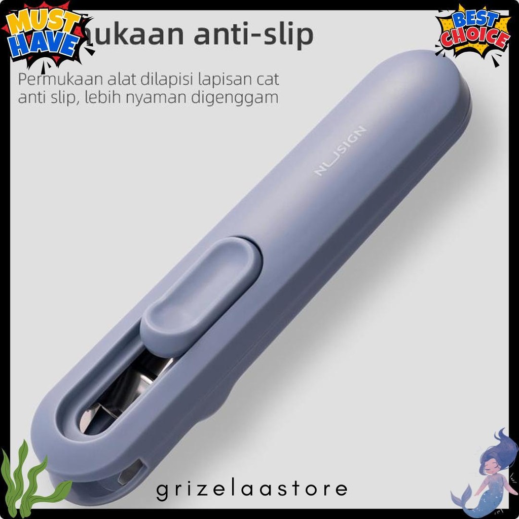 

Nusign Fastener / Binder Clip / Penjepit Kertas Otomatis Gratis 8 Buah Clip Ns085 Flash Sale! Diskon Hingga 70%