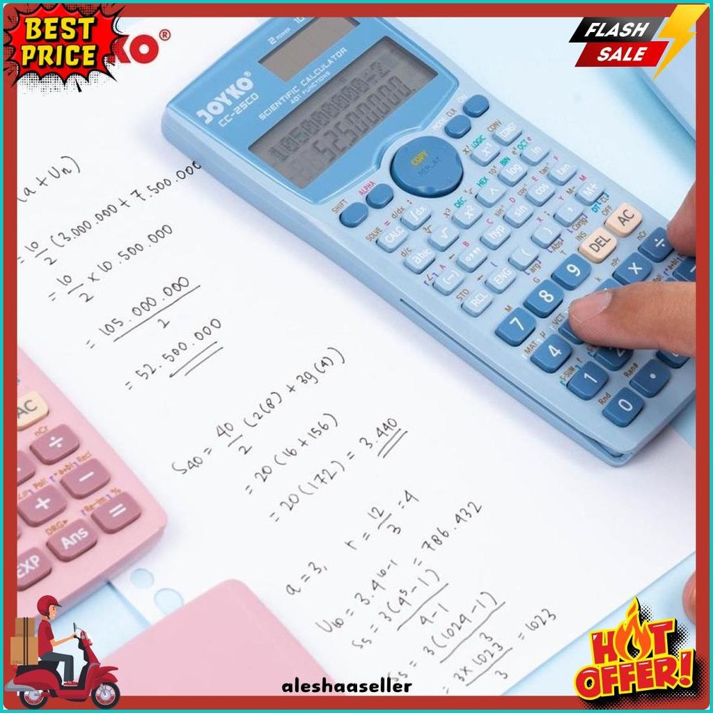 

Joyko Cc-25Co ~ Kalkulator Sekolah Scientific Calculator Color Cc25Co Kuliah Diskon