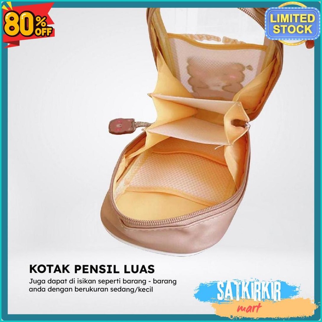 

Pencil Case Tempat Pensil Anak Transparan Motif Kartun Korean Style / Tempat Alat Tulis Perlengkapan Sekolah Multifungsi/TempatPulpen Bunda A61 Terlengkap Dan Termurah