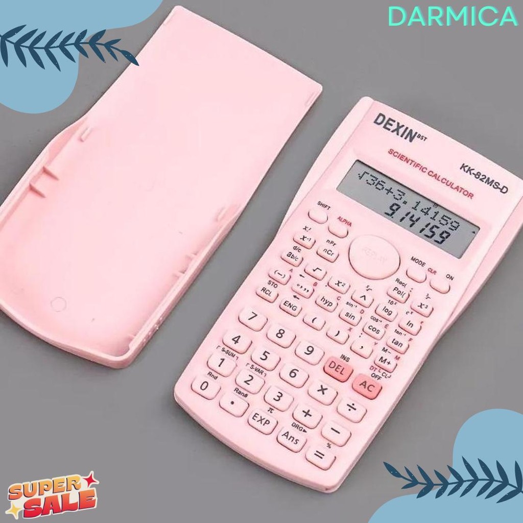 

Kalkulator Ilmiah Scientific Dexin Kk-82Ms Diskon Setengah Harga