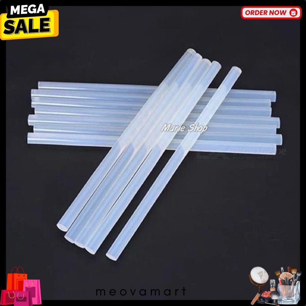 

100 Pc Isi Lem Tembak Refill Glue Stick - Lem Lilin Stick Bakar Perekat Kerajinan Tangan Multifungsi Lem Bakar Diskon
