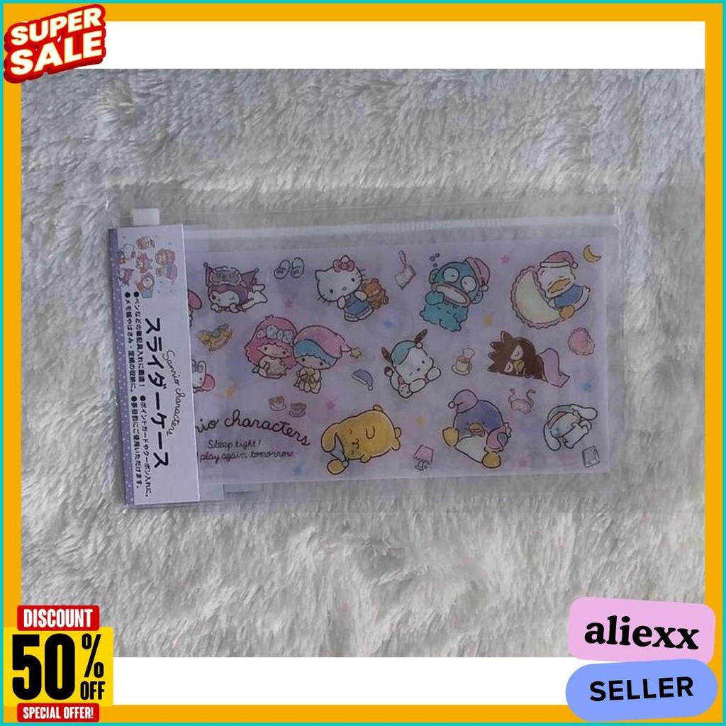 

Slider Pouch My Melody Dan Kuromi Hangyodon Cinnamoroll Sanrio Characters Sanrio Original Japan Terlaris! Produk Ini Banyak Dicari