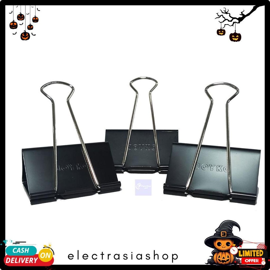

Joyko - Binder Clip No.300 - Penjepit Kertas - Pack Diskon Setengah Harga
