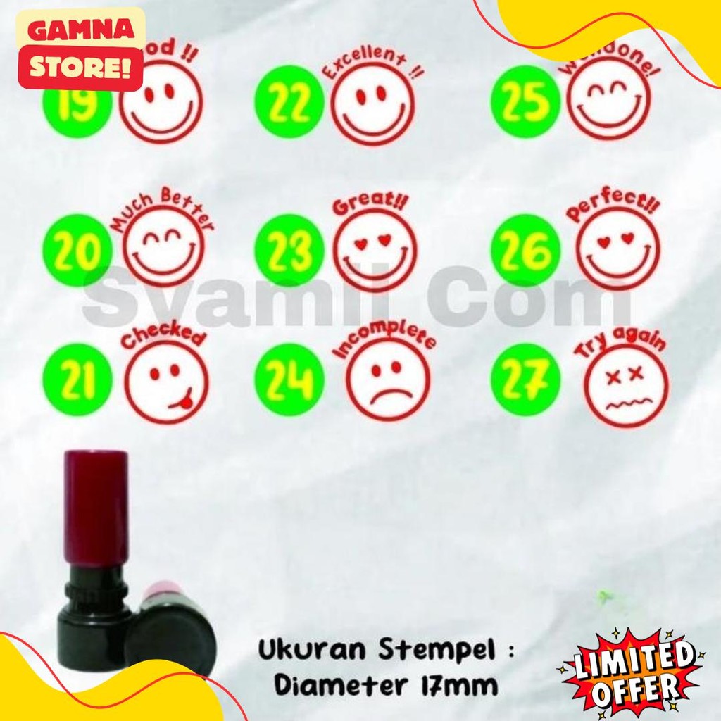 

Stempel Flash Reward Bintang 1 Terlaris! Produk Ini Banyak Dicari