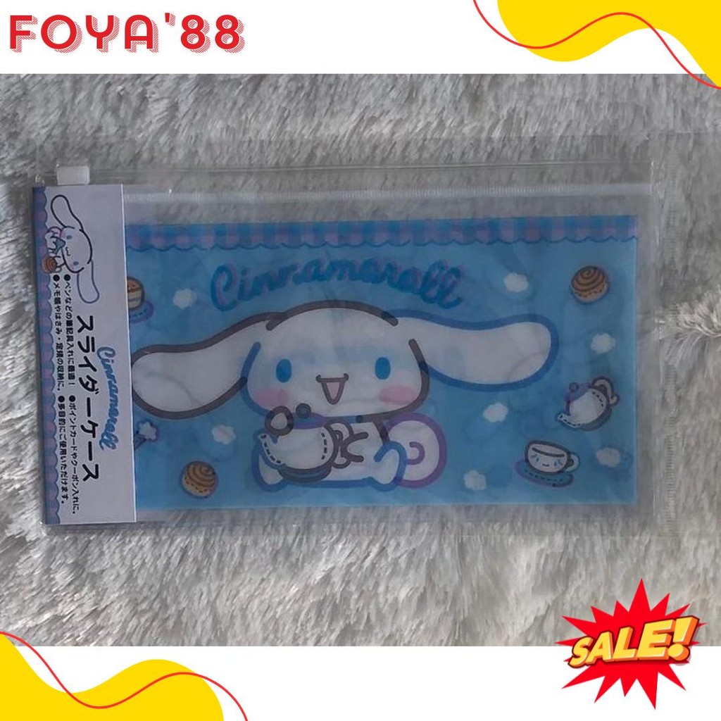 

Slider Pouch My Melody Dan Kuromi Hangyodon Cinnamoroll Sanrio Characters Sanrio Original Japan Diskon Setengah Harga