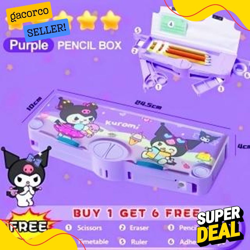

Tempat Pensil Multifungsi Motif Unicorn / Dinosaurus / Astronot Untuk Anak Tk/Kotak Pensil Pola Kartun Lapisan Ganda Tunggal Dengan Rautan Kapasitas Flash Sale! Diskon Hingga 70%