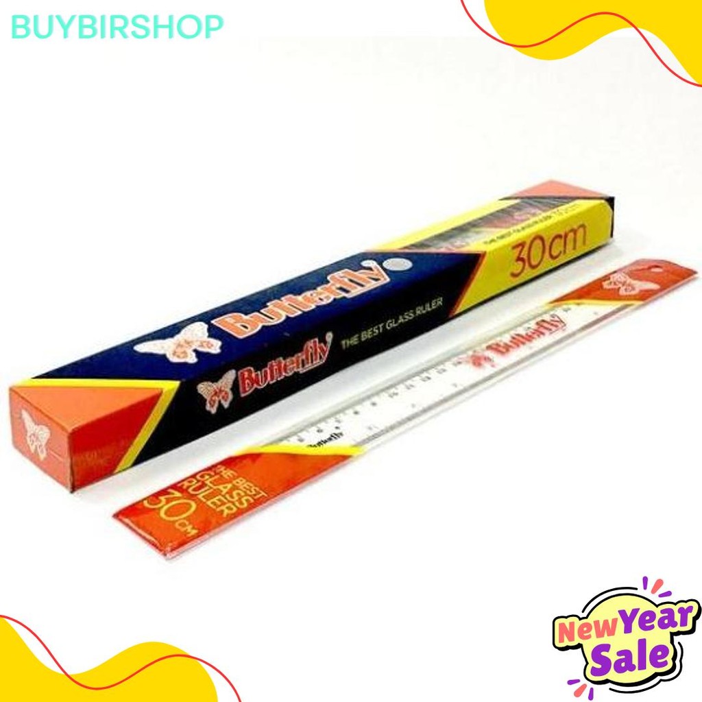 

Penggaris Butterfly 30Cm / Mistar Plastik Butterfly (12Pcs) Terlengkap Dan Termurah
