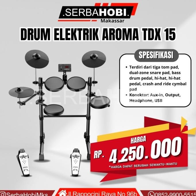 populer] Drum Elektrik / Drum Elektrik Nux / Drum Elektrik Aroma / Drum Murah