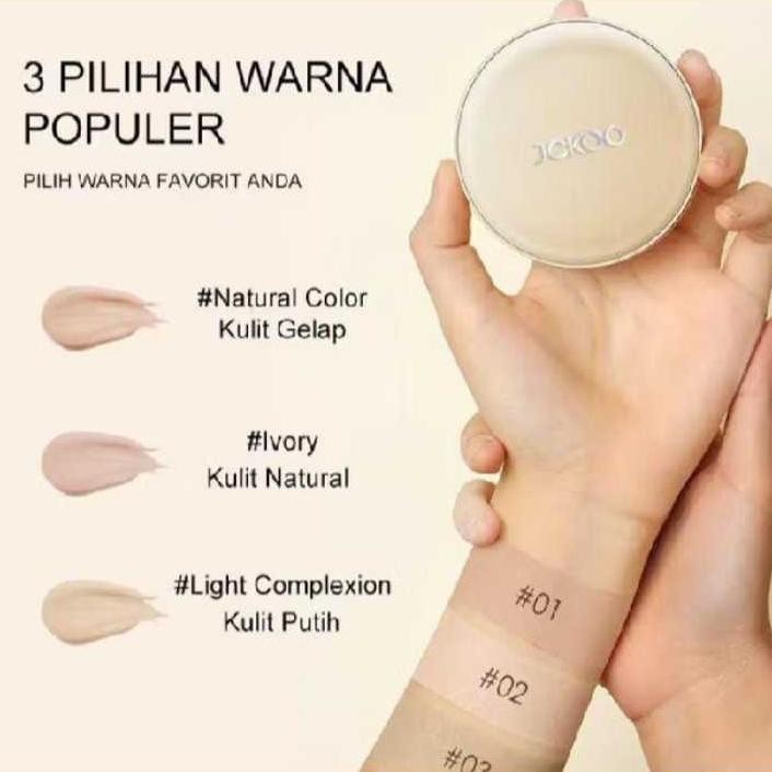 gd-90 FREE REFILL  JCKOO BB Cream Cushion + Refill Jckoo Cushion Flawless And Hydrating 2Pcs x 15 Gr