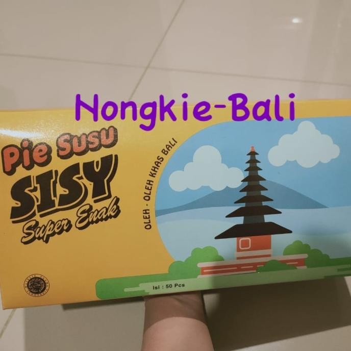 

Produk Terbaik] Pie Susu Sisy Khas Bali isi 50pcs Rasa-rasa