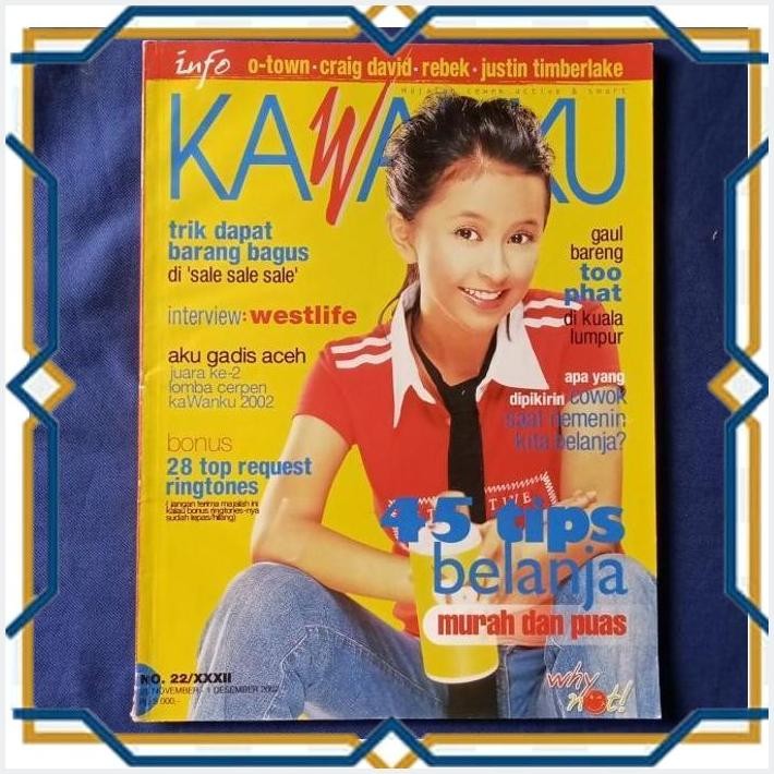 [MJT] MAJALAH KAWANKU ARTIKEL WESTLIFE, NO. 22 , 25-01 DESEMBER 2002
