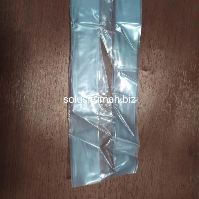 Silahkan Order] SELANG PLASTIK 4 INCH 1m permeter 100 X 08 MM 4" PE LINER BENING TRANS