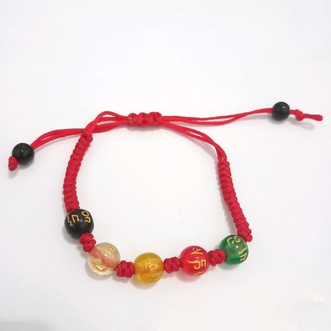 *#*#*#] gelang tali kristal pancawarna