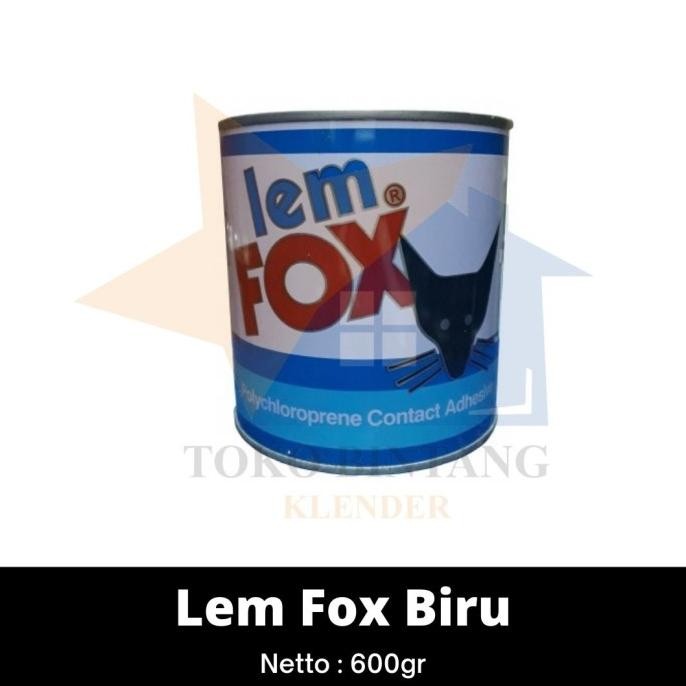 

Promo Lem Fox Biru 600gr COD