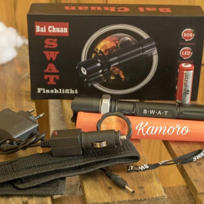 senter swat police 99000w original [terbaik]