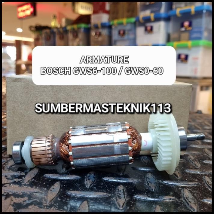 Armature Bosch Gws5-100 Gws 5-100 Angker Gerinda Bosch Gws510 Gws 5100