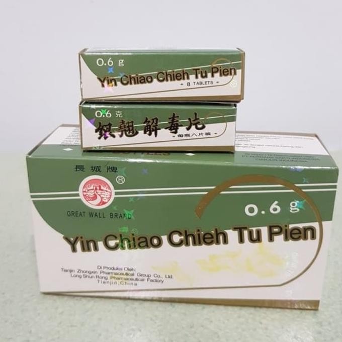 

((((()paling dicari] Yin Chiao Chieh Tu Pien - Pereda Pilek, Sakit Tenggorokan Flu & Batuk