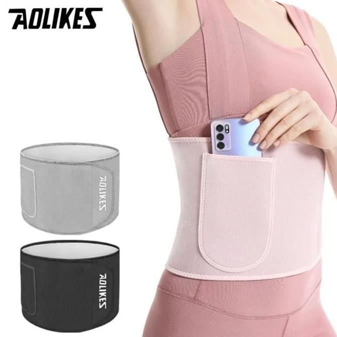 Aolikes 7971 Sabuk Belt Gym Fitness Bodies Belt Safety Powerbelt Gym Wanita Co