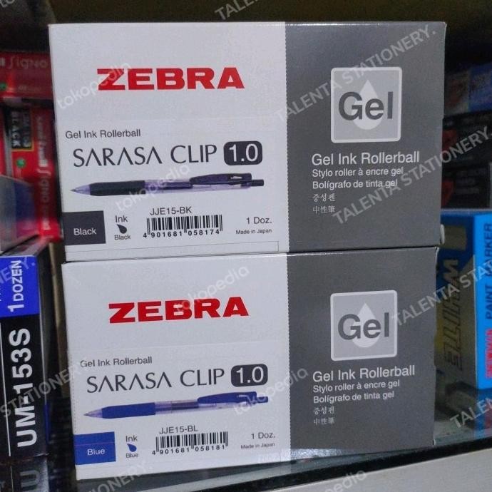 

BEBAS ONGKIR - Pulpen zebra sarasa clip 1.0 [harga 1 dus isi 12 pcs]