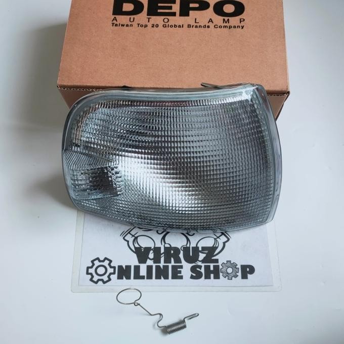 ```````] CORNER LAMP LAMPU SEIN SEN DEPAN VW T-4 T4 BUS TRANSPORTER 1997 KANAN