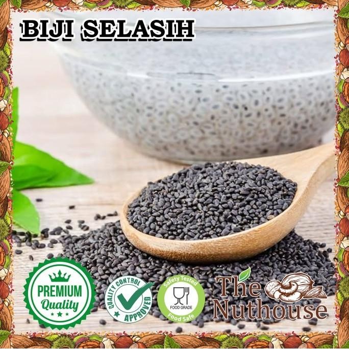 

(Good) 1kg Biji Selasih / Basil Seeds [Premium]
