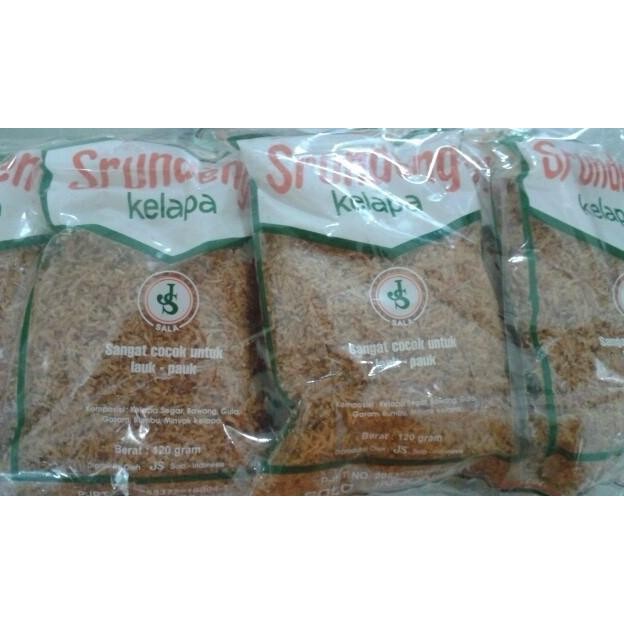 

(Good) Serundeng srundeng kelapa gurih asli Solo 120gram