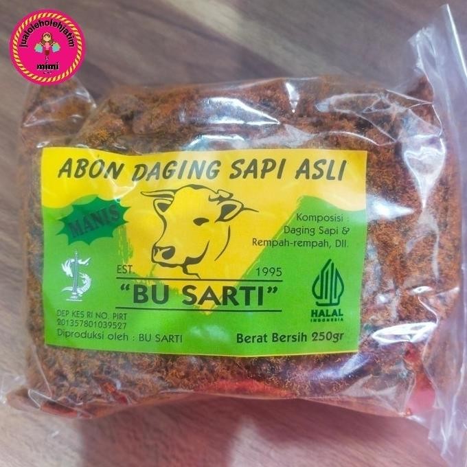 

(Good) ABON SAPI BU SARTI SURABAYA 250 GRAM