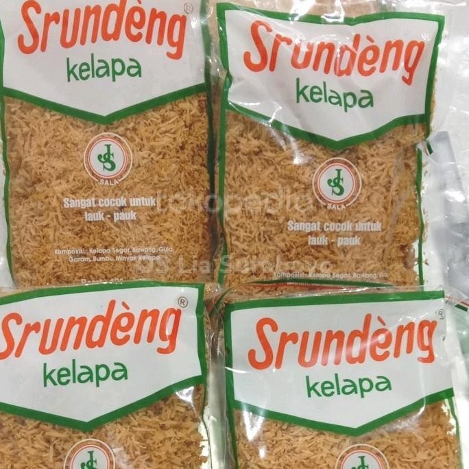 

(Good) MURAH serundeng srundeng kelapa Solo JS 10x120gram
