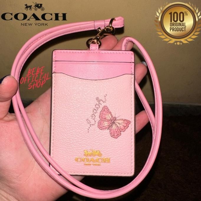 NEW Lanyard ID Card Butterfly Print Lanyard Original