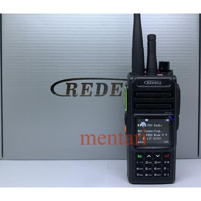 HT POC ANALOG REDELL WALKIE TALKIE ANALOG POC FREKUENSI VHF 136 MURAH 1804T