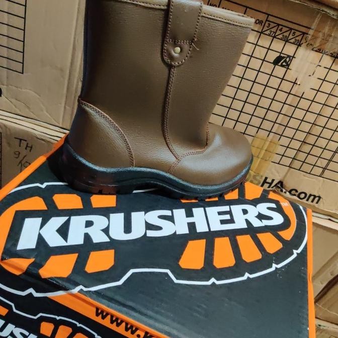 Sepatu Safety Krushers New MT ISA Brown