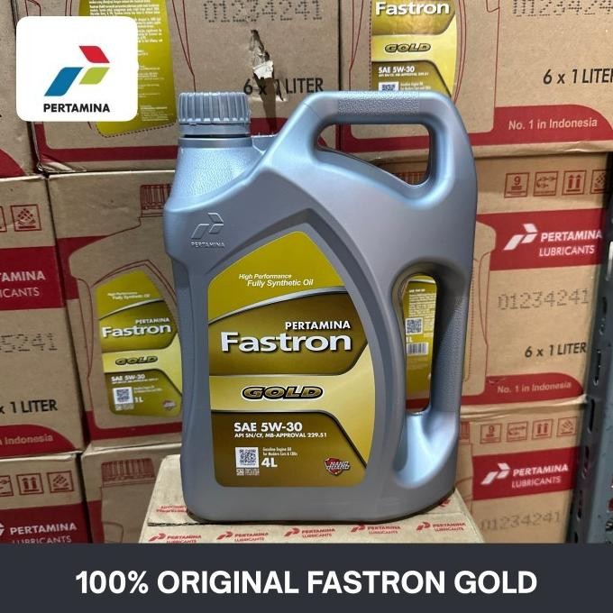 Oli Fastron Gold SAE 5W-30 4 liter