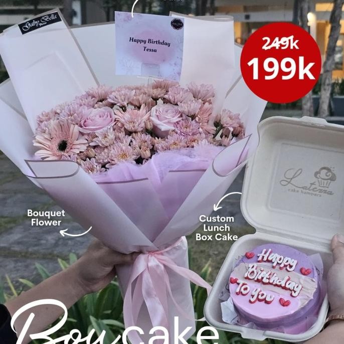 

Buket dan Cake Valentine (Boucake) / buket valentine / Valentine cake Terlaris