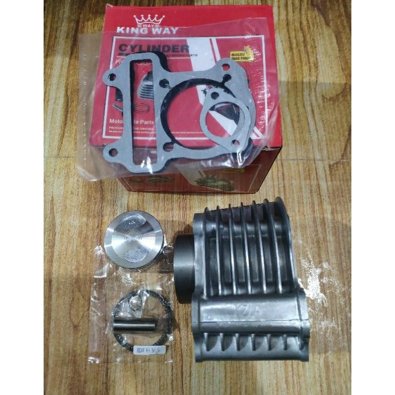 Blok Block Seher Piston 54.5 Liner Boring Luar 58 Mm Kzl  Beat Fi Injeksi 2012 2014 Beat Fi Stater K