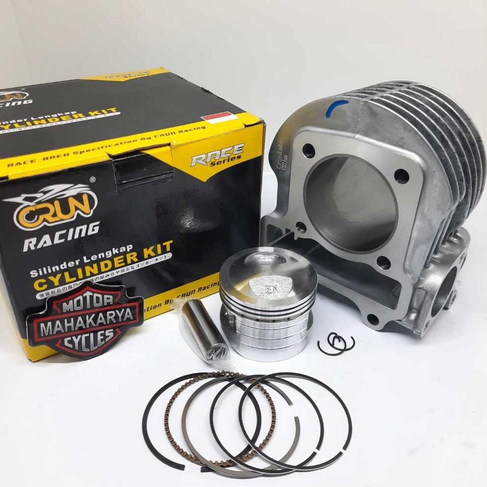 Blok Seher Beat Pop K44 54.5Mm 53Mm Racing Cylinder Blok Bore Up Xb Pin 14 Liner Luar 57.5Mm Beat Es