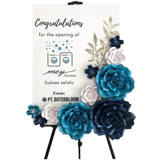 

Papan Bunga Kertas - Eloise Paper Flower Board Terlaris