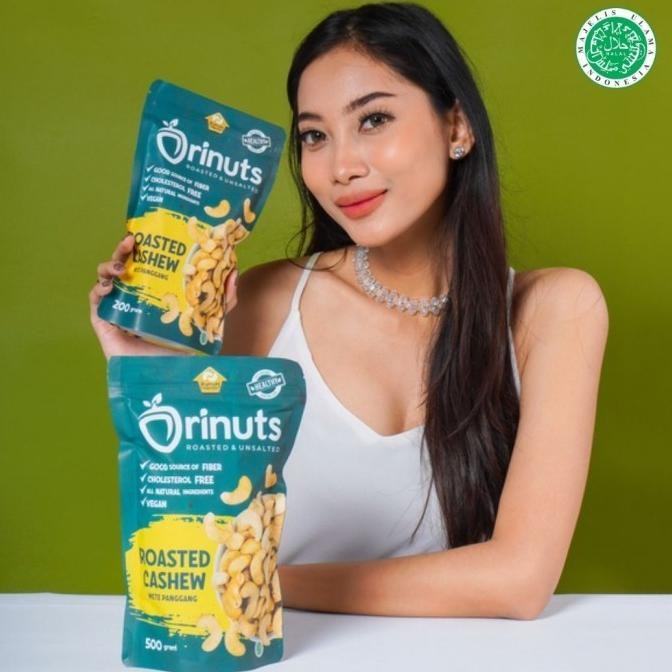 

(Good) ORINUTS KACANG METE PANGGANG 200GR (PREMIUM QUALITY CEMILAN DIET)