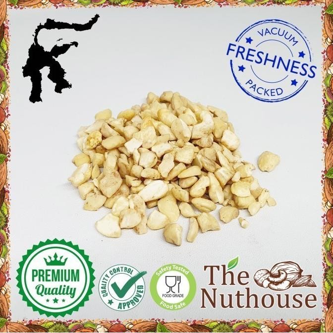 

(Good) 250gr Cashew Nut RAW Broken Cracked / Kacang Mede Mentah Pecah Menir