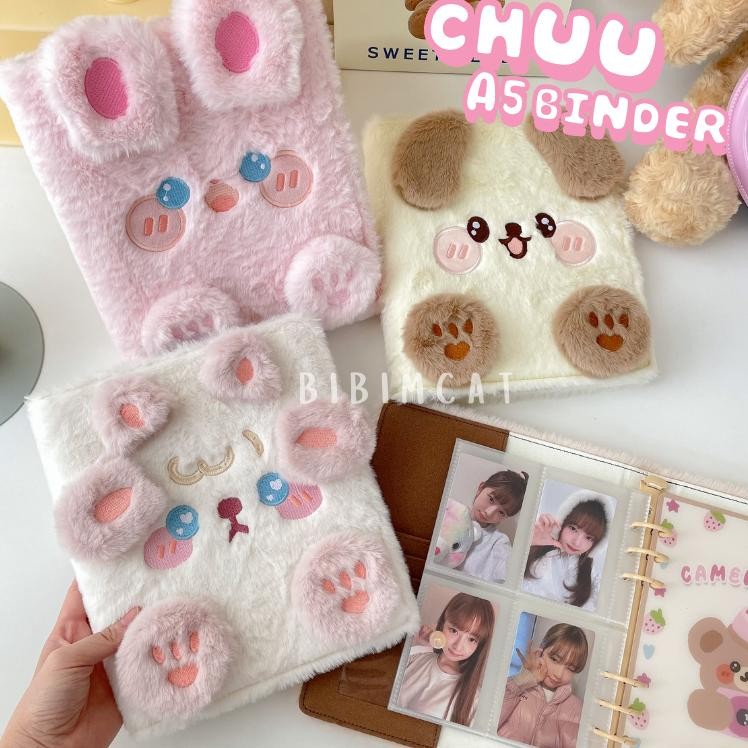 A5 Ize Chuu Binder Photocard Album Pc Binder Fluffy Bonea
