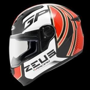 Sale Zeus 811 Racing White Red Black Putih Merah Hitam Helm Fullface Import